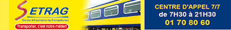 SETRAG - Transport ferroviaire